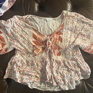 American Eagle boho top